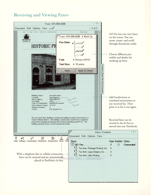 GO Corporation - GO Fax Brochure (Page 3)