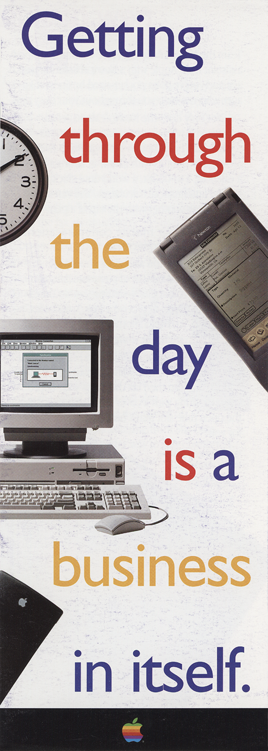 Apple Newton MessagePad – Getting Through the Day … (Brochure) – 1