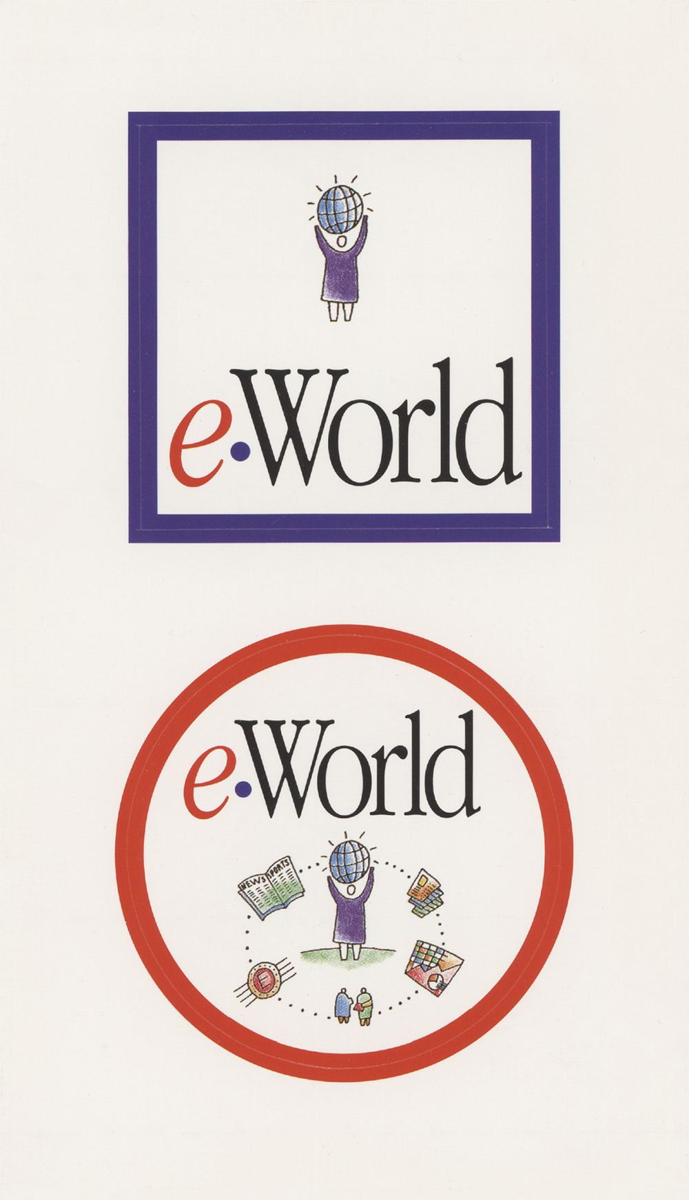 Apple eWorld (Stickers)