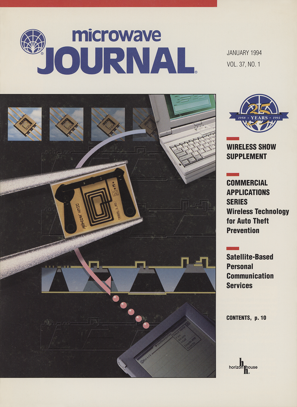Microwave Journal – January 1994 (Cover)