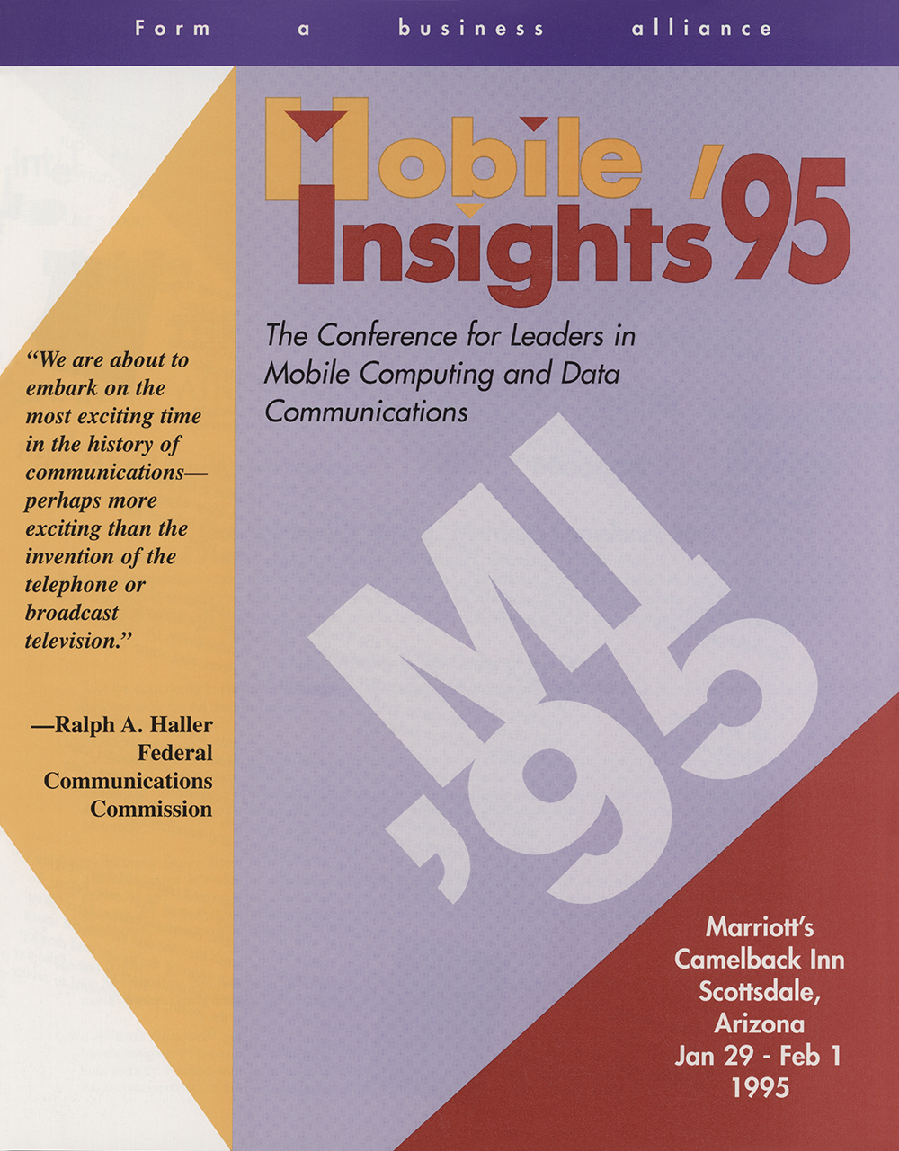 Mobile Insights ’95 Conference (Side 1)