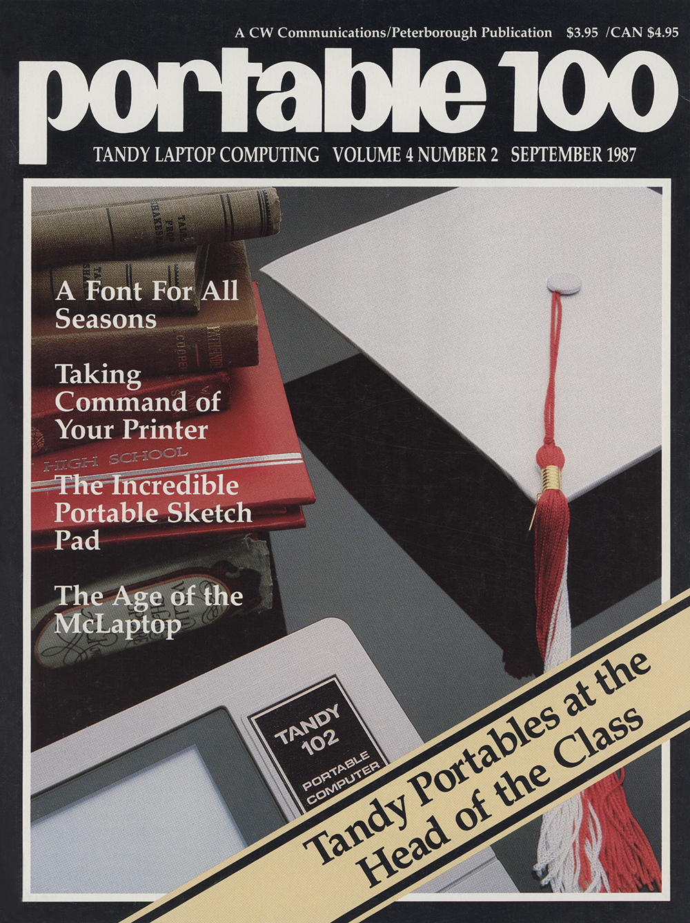 Portable 100 Magazine – September 1987 (Cover)
