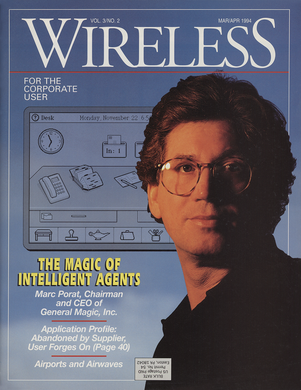 Wireless for the Corporate User – March/April 1994 (Cover)